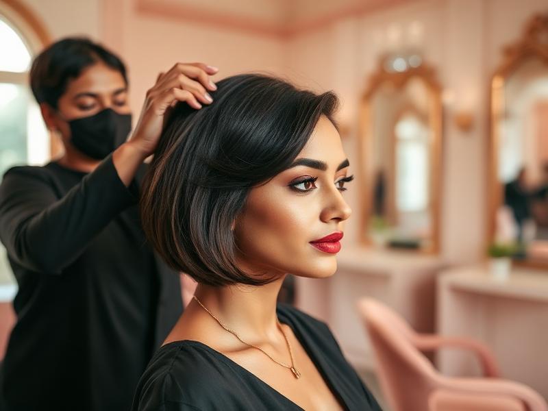 Short Hair Style at 1st Lady Hair & Beauty Salon